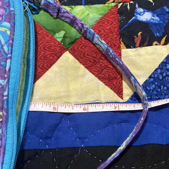 Purple Paisley Small Wristlet - Picture 5 of 6